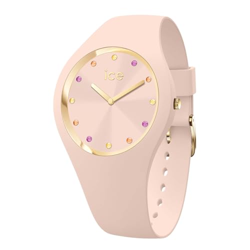 ICE-WATCH - Ice Cosmos Light Peach - Beige Damenuhr mit Plastikarmband - 022458 (Small +)