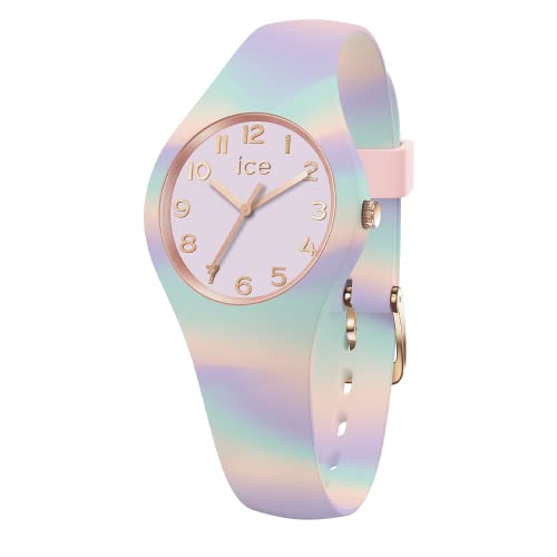 Ice-Watch - ICE tie and dye Sweet lilac - Lila Damenuhr mit Silikonarmband - 021010 (Extra small)