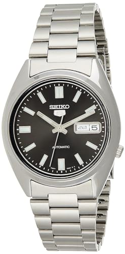 Seiko Unisex-Uhr Analog Automatisch mit Edelstahlarmband – SNXS79K