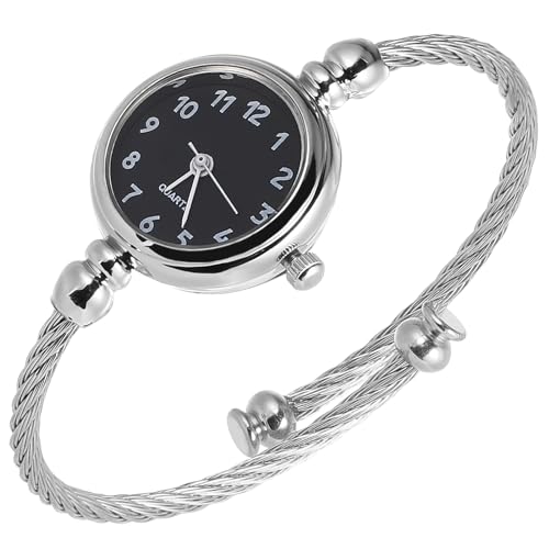 Hemobllo Damen Armbanduhr - Damen Armreif Uhr Quarzuhr Armband Armbanduhr