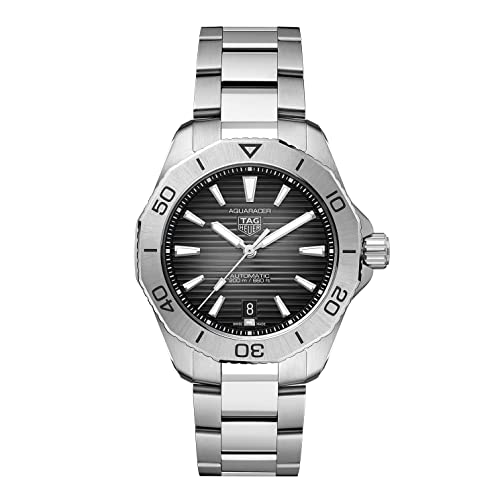 Tag Heuer Aquaracer Herren-Armbanduhr, automatisch, schwarzes Zifferblatt, WBP2110.BA0627