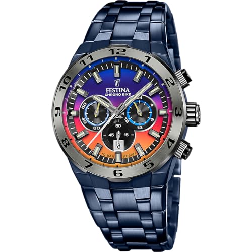 Festina Uhr Für Herren F20709/1 Special Editions Blau Edelstahl Case BlauEdelstahl Band